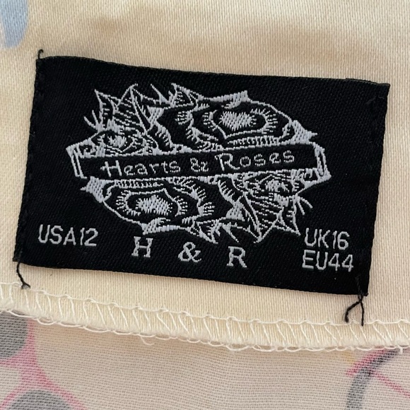 Hearts & Roses Bicycles Sunglasses Daisies Retro Swing Sleeveless Midi Dress 12 - Picture 10 of 11